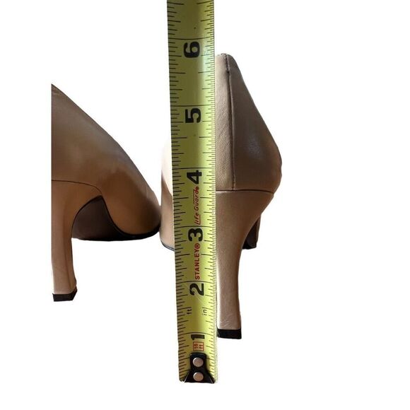 Spanish Leather Collection Chralize Camel/Tan Square/Pointed Toe Womens Size 10 - Picture 7 of 12